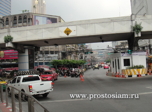 Как добраться в Бангкоке с улицы Сукхумвит (Sukhumvit) в отель Байок (Baiyoke Sky)